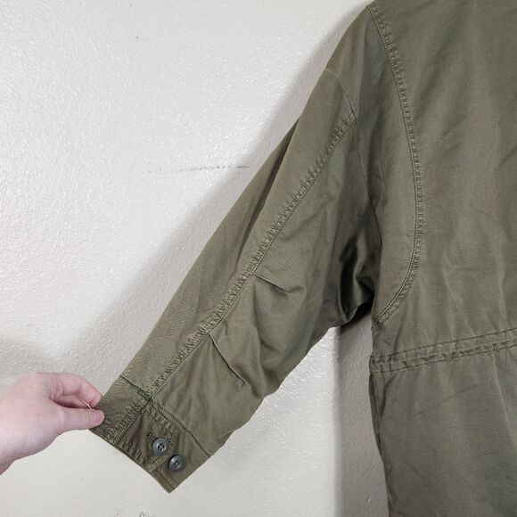 Joie NWT Olive Green Jenita Utility Jacket Size XXS NWT - Picture 7 of 14